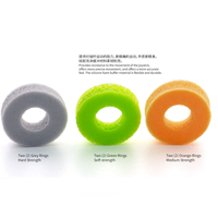 Nouveau 6PC Silicone Thumbstick Assistant Aim Ring pour Xbox/PS5/PS4/Switch Pro Game Accessories Gamepad Rocker Damping Buffer Rings