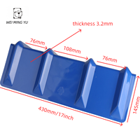 Protecteur d'angle en plastique PE robuste Wei Mingyu 430 mm, renforcé, résistant à l'eau, amortissant, sangle d'emballage économique