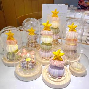 Kit de bricolage pour lampe de nuit en forme de coquille d'ormeau, décoration féminine, fête des mères et anniversaire - Product Image 1
