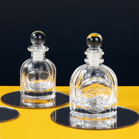 Vente en gros Flacon vide de 40ml 50ml avec bouchon en verre pour diffuseur d'arôme de parfum de luxe