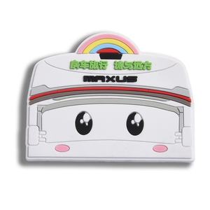 Customized Cute Cartoon Car Shape PVC Silicone <b>Kids</b> Fridge <b>Magnets</b> - Product Image 1