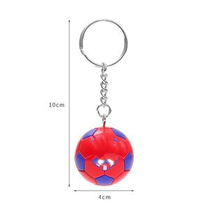 Llavero de Fútbol Impreso en 3D al por Mayor, Llaveros Personalizados de Jugadores de Equipo, Llavero de PVC Suave con Diseño de Camiseta para Promociones de Aficionados al Fútbol - Product Image 3