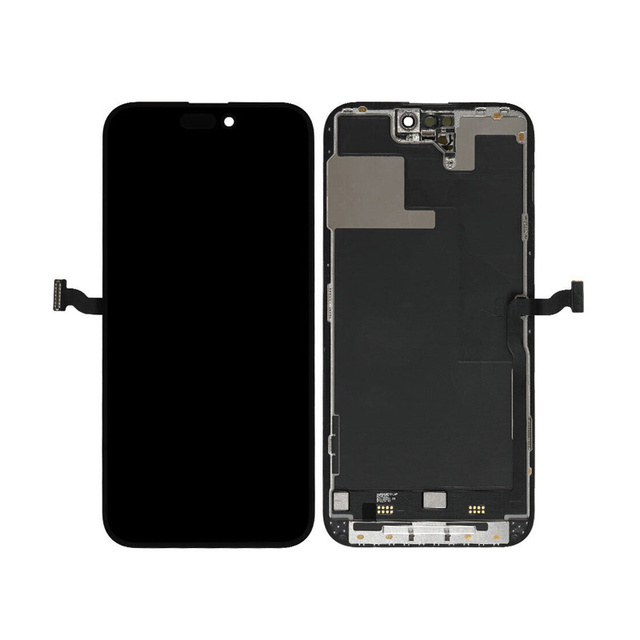 Genuine Quality TFT LCD/OLED Display with Digitizer Full Assembly Touch Screen for 14 Pro 1 Year Warranty