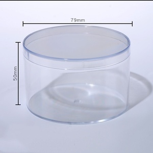 Scatola di immagazzinaggio di gioielli scatola di melma riciclabile PS trasparente quadrato/rettangolo di plastica caramelle e scatola di imballaggio alimentare - Product Image 1