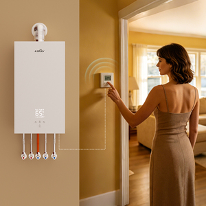 Chaudière à <span class=keywords><strong>gaz</strong></span> 28kW, 32kW / Échangeur de chaleur / Chaudière à <span class=keywords><strong>gaz</strong></span> conventionnelle / Chaudière à <span class=keywords><strong>gaz</strong></span> murale / Chauffage + ECS - Product Image 3