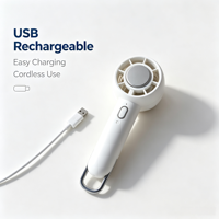 Ventilateur portable d'extérieur étanche avec lumière, compresse froide suspendue, mini-refroidisseur électrique USB rechargeable pour voiture