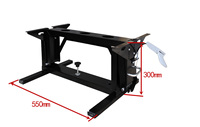 Pieds de table pliants réglables en métal AutoLiuMa pour caravane, camping-car, fourgonnette, remorque de voyage, accessoires intérieurs de camping-car - Populaire