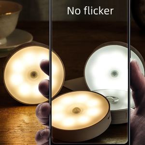 Luz con Sensor de Movimiento Humano, Recargable por USB, 800mAh, Tamaño Mediano, LED Regulable, para Escuela, Dormitorio, Pared/Gabinete - Product Image 6