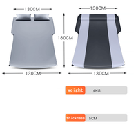 Matelas gonflable de voyage pour voiture Xpeng G6, matelas gonflable spécial en tissu suédé pour le camping en plein air pour Xpeng G6