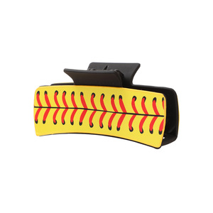 مشابك شعر مستطيلة الشكل، مشابك شعر للبيسبول والسوفتبول، إكسسوارات شعر، هدية للفتيات، مشبك شعر لفرق الرياضات الجماعية - Product Image 2