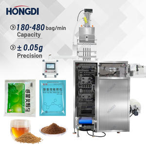 Empaquetadora de cuatro carriles de acero inoxidable resistente para industrias de polvo de especias a granel - Product Image 2