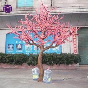 Árbol de Luz LED con Flores de Cerezo Brillantes y Coloridas para Decoración de Centros Comerciales, Plazas y Festivales en Venta - Product Image 5
