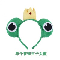 Bandeau de décoration d'Halloween pour enfants accessoires de performance de danse grenouille princesse Prince bandeau de dessin animé