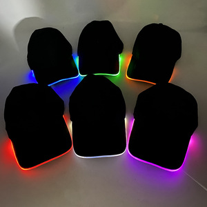 หมวก LED เรืองแสง หมวกเบสบอลแบบมีไฟ หมวกปาร์ตี้เรืองแสง อุปกรณ์เสริมสำหรับงานเทศกาล คลับ เวที ฮิปฮอป การแสดง ของขวัญสำหรับเทศกาล - Product Image 3