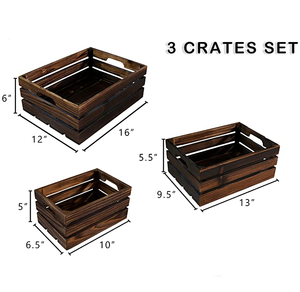 Fabrika fiyat meyve ambalaj ahşap kutu ve sebze depolama ahşap sandık - Product Image 5