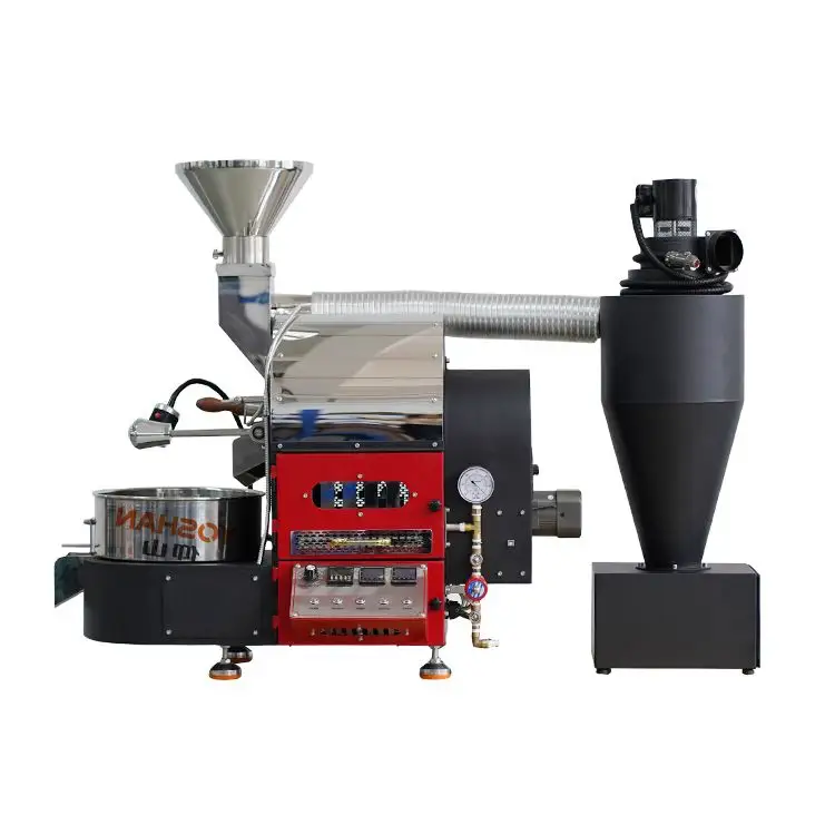 Vietnam Novo modeli satın çin 200g 300g 750g makinesi kahve kavurma gr15 15 kg 25kg kavurma 100v Motor beyaz 5 k gaz kahve kavurma