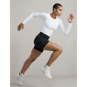 Camiseta de Yoga de Manga Larga Personalizada para Mujer, Ajustada, Refrigerante, que Absorbe la Humedad, para Entrenamiento en el Gimnasio - Product Image 3