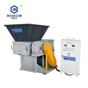 BOGDA Automático Residuos Plástico Reciclaje Heavy Duty Shredder Machine Filipinas