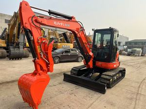 Mini-excavatrice d'occasion EU U40, d'origine japonaise, 4 tonnes, petite pelle avec bras pivotant pour l'aménagement paysager et l'agriculture - Product Image 5