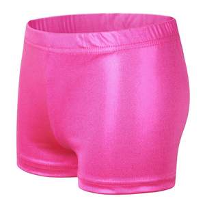 Shorts de danse athlétique pour petites filles, shorts de <span class=keywords><strong>gymnastique</strong></span>, shorts de danse de ballet, shorts de performance, ballerine, 2-14 ans - Product Image 1