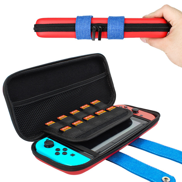 Mario Switch Game Accessories Portable Protective Hard Shell Cover Travel Carrying Case EVA NS Storage Bag for Nintendo Switch