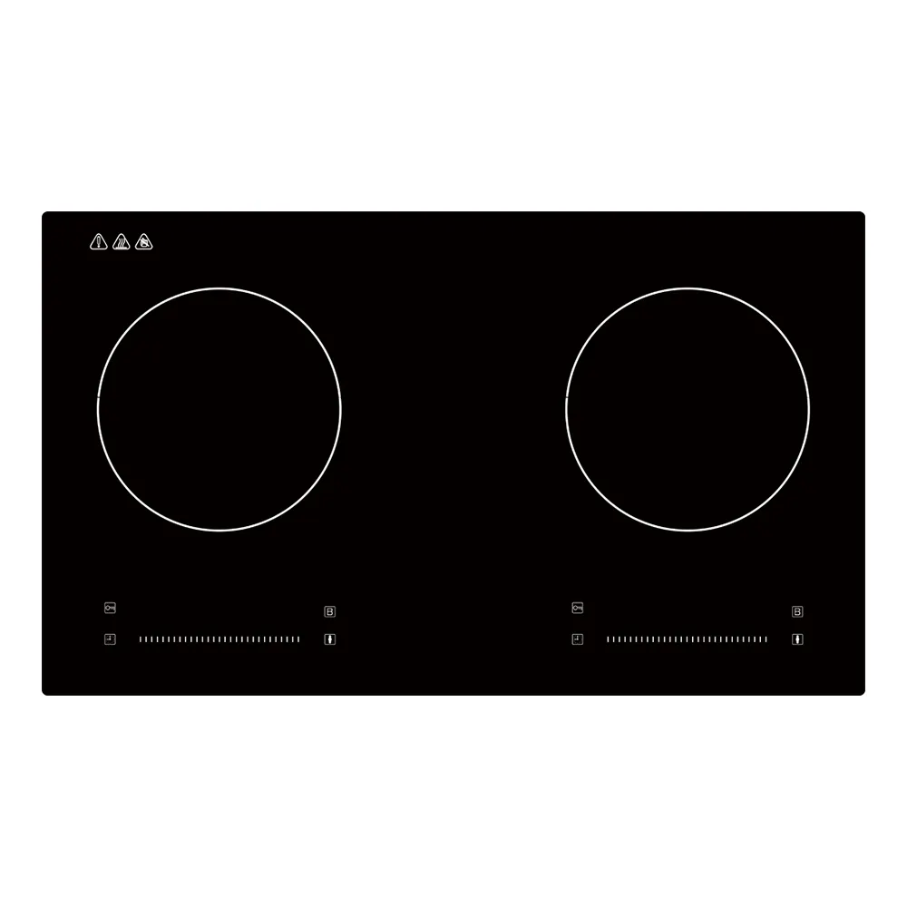 Best Selling Heavy Top Tempered Glass Kitchen Built-In Double Burner Induction Stove Cooktop Gas Hob With China Supplier Price