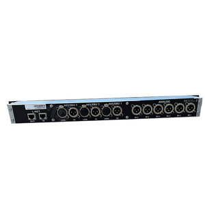 ZhiShengAudioEquipment Caja de Distribución de Señal Analógica <span class=keywords><strong>AES</strong></span>/<span class=keywords><strong>EBU</strong></span> para Montaje en Rack 1U, Unidad de Distribución de Señal Analógica para Sistemas de Sonido en Vivo, 20Hz-20kHz - Product Image 2
