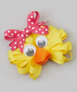 Pinza para el pelo de Pascua y Primavera, Diadema con diseño de <span class=keywords><strong>pollito</strong></span>, Accesorios para el pelo con diseño de conejo de Pascua, Pinza para el pelo infantil, Accesorios para el pelo de boutique Peep - Product Image 6