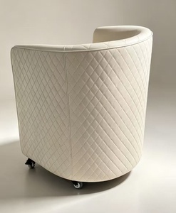เก้าอี้ทำเล็บโครงสแตนเลสสีทองราคาประหยัดสำหรับลูกค้าร้านเสริมสวย - Product Image 2