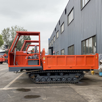 Günstiger Neuer Minidumper Hydraulischer Raupentransporter Kleiner Muldenkipper Mini-Dumper-Lader