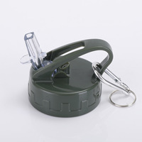 Botella de agua aislada de acero inoxidable con curva elegante, tapa de pajita giratoria, lavado a mano, sin BPA, ideal para caliente