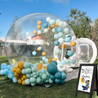Chambre d'étoile coupe-vent dôme étanche extérieur insonorisé tente transparente gonflable maison à bulles événement pour enfants et adultes