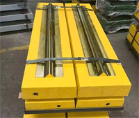 Pièces de rechange pour concasseur à percussion en acier à haute teneur en manganèse : Barre de frappe, plaque, marteau pour le concassage de roches, minerais et agrégats (pièces d'usure)