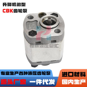 Pompe à engrenages miniature CbK, pompe à huile haute pression, pompe rotative électrique en aluminium moulé CBK F4.8, pompe hydraulique - Product Image 4