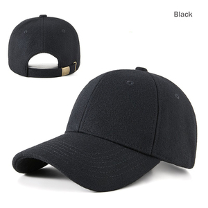 Nueva llegada Unisex invierno cálido sombrero deportivo <span class=keywords><strong>de</strong></span> <span class=keywords><strong>lana</strong></span> logotipo personalizado gorra <span class=keywords><strong>de</strong></span> béisbol <span class=keywords><strong>para</strong></span> correr al aire libre estilo Vintage Formal deportes <span class=keywords><strong>lana</strong></span> - Product Image 6