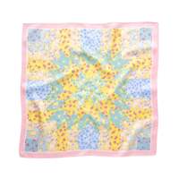 Écharpe carrée en satin de luxe pour femme, avec logo personnalisé, cadeau d'entreprise, sensation soyeuse, bandana promotionnel