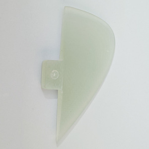 ครีบกระดานโต้คลื่นแบบใสสีเขียวขนาดเล็ก ยี่ห้อ Autonomy Surfboard Center รุ่น Keel Fin ทำจากไฟเบอร์กลาส สำหรับเล่นเซิร์ฟกลางแจ้ง - Product Image 2