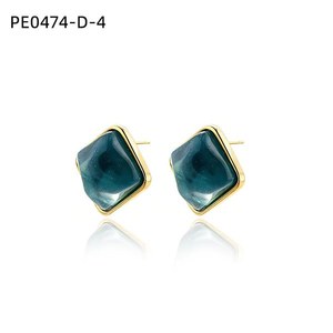 ต่างหูแฟชั่น PE0474 สำหรับผู้หญิง เครื่องประดับคุณภาพสูง - Product Image 1