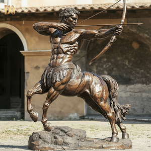 Estatua de <span class=keywords><strong>Centauro</strong></span> de bronce fundido, figura de tamaño natural, escultura de hombre a la venta - Product Image 1