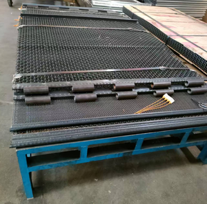 사용자 정의 높은 인장 65mn 망간 강철 철사 메쉬 일반 광산 모래 체 진동 스크린 스테인레스 스틸 필터 - Product Image 6