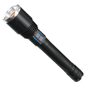 XHP90 COB <b>Flashlight</b> 6800mAh <b>Rechargeable</b> Aluminum Alloy Outdoor LED White Light Side Light - Product Image 5