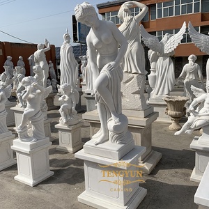 Hermosa dama <span class=keywords><strong>de</strong></span> mármol blanco <span class=keywords><strong>de</strong></span> gran tamaño con estatua <span class=keywords><strong>de</strong></span> perla estatuas femeninas <span class=keywords><strong>de</strong></span> <span class=keywords><strong>agua</strong></span> <span class=keywords><strong>de</strong></span> <span class=keywords><strong>mar</strong></span> <span class=keywords><strong>de</strong></span> piedra famosa a la venta - Product Image 5
