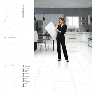 9mm Thick Episodi Ivory Glazed Porcelain Floor <b>Wall</b> Tiles For Outdoor Project - Product Image 3