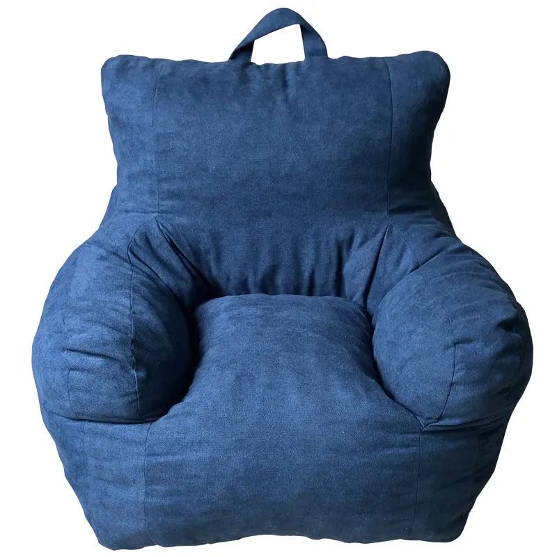 YUNJIN Sponge Filler Bean Bag Fauteuil/Canapé paresseux confortable avec mousse pour tous les âges/Meubles de salon/Housse non amovible