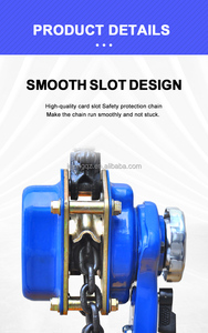 Alat Pengencang Rantai Manual Aluminium Kekuatan Tinggi 1,5 Ton dengan Mekanisme Ratchet untuk Mengangkat Barang Bersertifikasi <span class=keywords><strong>CE</strong></span> - Product Image 6