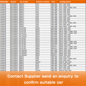 <span class=keywords><strong>Termostato</strong></span> automatico del motore del liquido di raffreddamento di temperatura delle parti di automobile di MASUMA di W44M-88 per MITSUBISHI minica21200-6a0a1 MD972911 1305A026 - Product Image 2