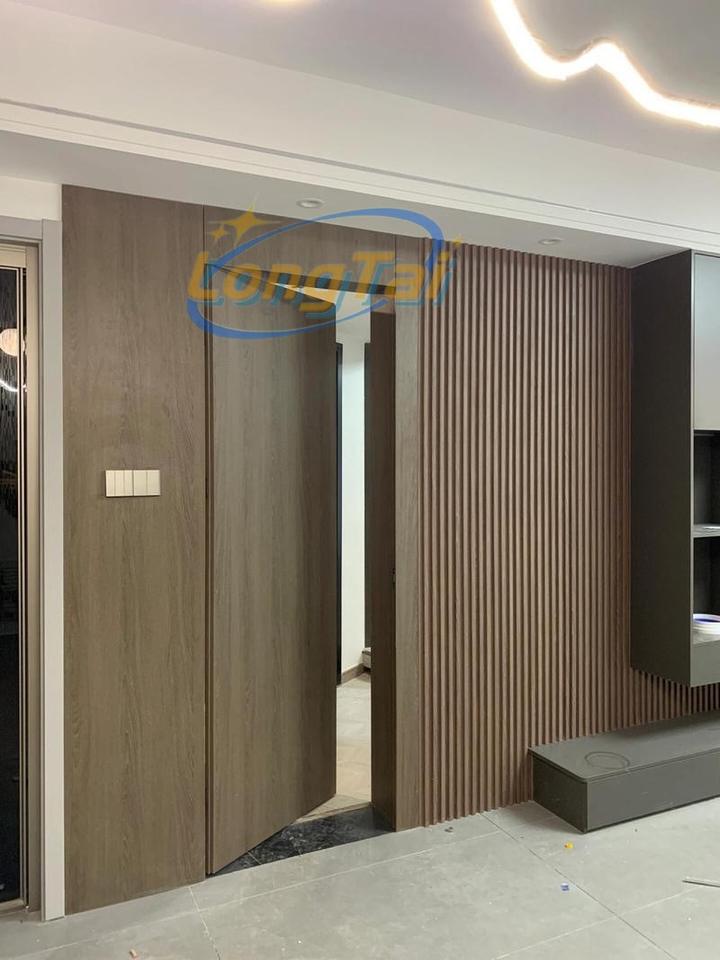 Html Panel Layout Methods LongTai Minimalist Aluminum Wooden Interior Door for Bedroom Hidden ...