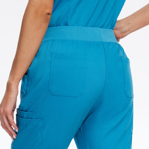 Uniformes hospitaliers respirants ensembles Medicos femmes uniformes d'allaitement costume Médicos col en v survêtement vente en gros gommages personnaliser - Product Image 6