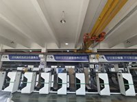 Mesin Cetak Kertas Permen Otomatis FENGMING Flexo 7-Warna Model Sleeve dengan Lapisan Lilin Inline 250m/menit Kontrol Android