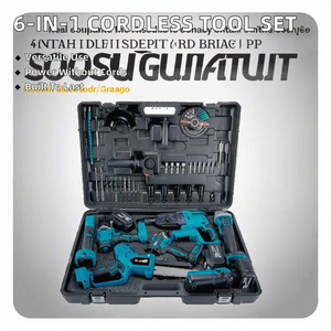 6-in-1 Brushless Multi-Function Carbon Steel Combination Set Cordless Electrical Tool Kits Lithium Battery Home Use OEM 3-Year P - Product Image 5